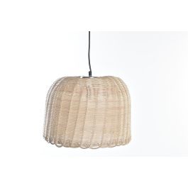 DKD Home Decor Lámpara de Techo Colgante de Ratán Natural Estilo Balinés 39x39x30 cm, Compatible Bombilla E27 Max 50W Precio: 63.80814. SKU: B16RWELT29
