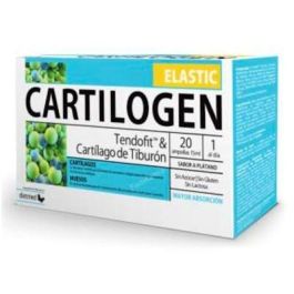 DIETMED Cartilogen Elastic 20 Ampollas - Colágeno, Glucosamina, Calcio, Magnesio, Vitamina C y D para Mantenimiento de Cartílagos y Huesos Precio: 26.4999999. SKU: B1AFX5A69G