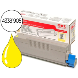 Oki C5600/5700 Tóner Amarillo Original 2000 Páginas Precio: 146.4999998. SKU: S8413943