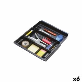 Organizador de Cajones Exacompta DRAWINSERT 24,6 x 29,8 x 3,6 cm Plástico Negro (6 Unidades) Precio: 160.58999968. SKU: B15F4TGDQ7