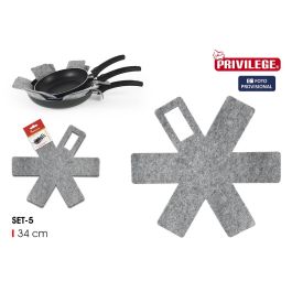 Privilege Set de 5 Separadores para Sartenes de 34 cm - Protector de Ollas y Sartenes para Almacenamiento y Protección (24 Unidades) Precio: 30.9899997. SKU: B15JBW6EJX