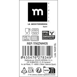 La Mediterranea Plato Hondo Opal Coup Basic 20 cm (36 Unidades) La Mediterranea Plato Hondo Opal Coup Basic 20 cm (36 Unidades)