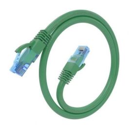 AISENS - CABLE DE RED LATIGUILLO RJ45 CAT.6 UTP AWG26 CCA, VERDE, 1.0M