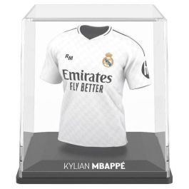 BANBO TOYS Figura Mini Camiseta Mbappé Real Madrid - 9.5cm Vinilo, Acrílico y Plástico Biodegradable
