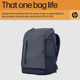 HP Travel 25 Litros Mochila para Portátil de 15.6 pulgadas Iron Grey - Resistente al Agua con Múltiples Bolsillos