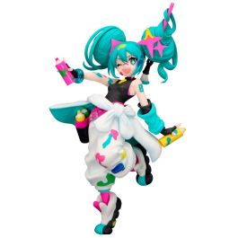 FURYU Figura Hatsune Miku Paint Girl Trio-Try-It 19cm PVC