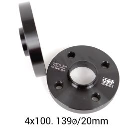 Omp OMPS08022001 Juego de Separadores Doble Centraje 20 mm 4x100 CB 54.1