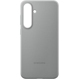 Samsung EF-VS936PJEGWW Funda Kindsuit Galaxy S25+ (6.7") Gris Claro de Imitación Piel, Monocromo, Fácil Aplicación