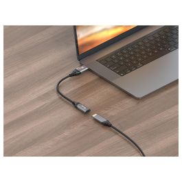 Equip Adaptador DisplayPort 1.4 a HDMI Hembra 8K/60Hz 32.4Gbps Conector Chapado en Oro 15cm