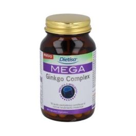 DIETISA (DIELISA) Mega Ginkgo Complex 60 Cápsulas - Ayuda Integral Memoria y Concentración, Circulación Cerebral Precio: 23.5900005. SKU: B12PATEZM5