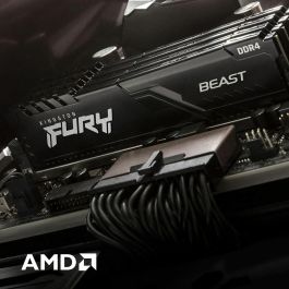 Kingston 3200 64GB FURY Beast - Kit de Memoria RAM DDR4, 2x 32GB, 3200MT/s, CL16 DIMM para PC Gaming