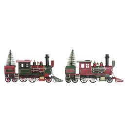 Decoracion Pared Navidad Tradicional DKD Home Decor Verde Rojo 4.5 x 16 x 29 cm (2 Unidades) Precio: 29.88999959. SKU: B1G6GEV5HE