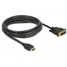 DeLOCK Cable HDMI a DVI 24+1 bidireccional 3 m