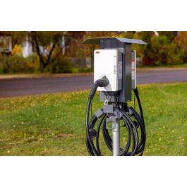 Next Green Soporte Polebox 205 D2 para Cargadores de Vehículos Eléctricos, Montaje en Poste