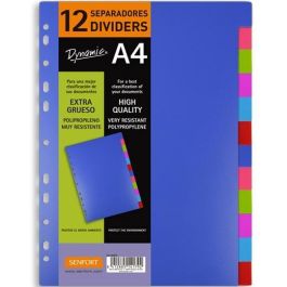Senfort Juego 12 Separadores A4 Pp Rígido Dynamic C-Surtidos Precio: 4.49999968. SKU: B13BGMSEG6