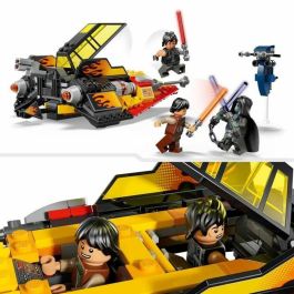 LEGO 75414 Star Wars Snowspeeder en Llamas - Juguete de construcción para niños de 7 años