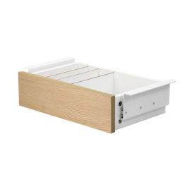 Phoenix technologies Cajón de Escritorio Artisan, Combinación de Madera y Metal, 42x11.5x27.8 cm, con Compartimentos