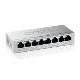 Zyxel GS-108BV5-EU0101F Switch de Red 8 Puertos Gigabit Ethernet (GbE) Mini Desktop, 16 Gbps, Eficiente Energéticamente Zyxel GS-108BV5-EU0101F Switch de Red 8 Puertos Gigabit Ethernet (GbE) Mini Desktop, 16 Gbps, Eficiente Energéticamente