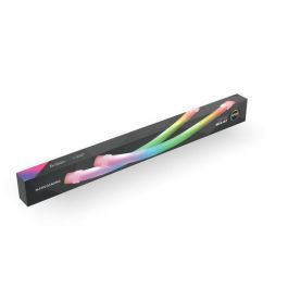 Mars Gaming Fundas ARGB MCA-WT para Tubos de Refrigeración Líquida - Silicona Eco Soft, 30 LEDs Ultra Brillantes, Personalizable, Hasta 12mm Diámetro, 330mm Longitud, Blanco