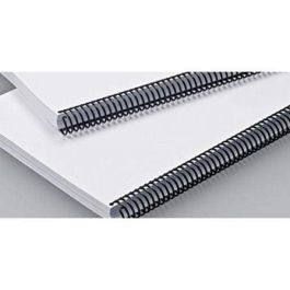 Fellowes Espiral Metálica Paso 5:1 16 mm A4 Negro Pack 100 Ud