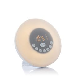 Despertador Amanecer Recargable con Altavoz Sunrilk InnovaGoods Despertador Amanecer Recargable con Altavoz Sunrilk InnovaGoods