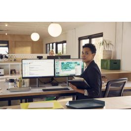 HP E24t G5 Monitor Táctil FHD - Pantalla Full HD Táctil con Enfoque Ergonómico y Flexibilidad para Oficina/Hogar