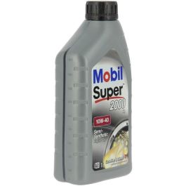 Contenedor de aceite de motor - MOBIL - S2000 10W40 - 1 L - 4 estaciones