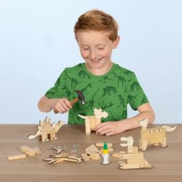 Kit de carpintería - Dinosaurios Kit de carpintería - Dinosaurios