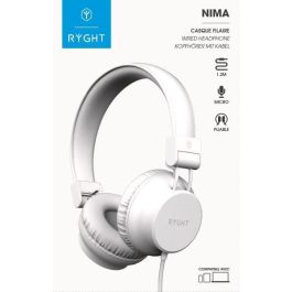 Ryght RYG3760206484789 Auriculares con cable NIMA Blanco perla