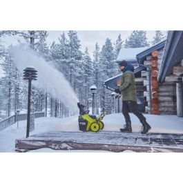 Quitanieves sin escobillas RYOBI 36V - 45 cm - limpieza 25 cm - expulsión máxima 8 m Quitanieves sin escobillas RYOBI 36V - 45 cm - limpieza 25 cm - expulsión máxima 8 m