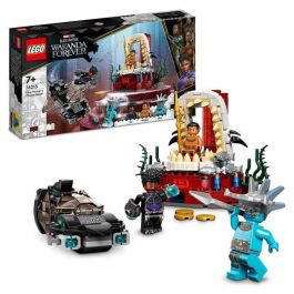 LEGO Marvel 76213 The Throne Salle of King Namor, juguete submarino, figuras de pantera negra Precio: 45.50000026. SKU: B15M4WZZNZ