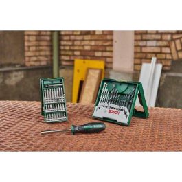 BOSCH 2607017655 - Juego de destornilladores con portapuntas Mini X-Lin de 41 puntas