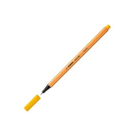 Rotulador Stabilo Punta De Fib Ra Point 88 Amarillo Punta Fina 0,4 mm 10 unidades