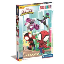 CLEMENTONI - 60 piezas Maxi - Spidey y sus extraordinarios amigos