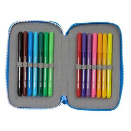 Plumier Escolar Safta Doble Cremallera 28 Piezas Deportivo De La Coruña 40x125x195 mm Plumier Escolar Safta Doble Cremallera 28 Piezas Deportivo De La Coruña 40x125x195 mm