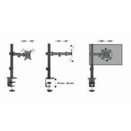 Gembird MA-D1-03 soporte para monitor 81,3 cm (32") Escritorio Negro Gembird MA-D1-03 soporte para monitor 81,3 cm (32") Escritorio Negro