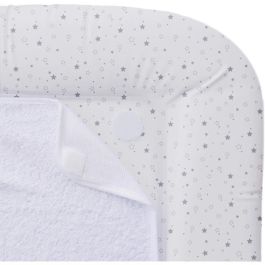 Cambiador DOMIVA PVC + 2 esponjas removibles - Blanco con estampado de estrellas Cambiador DOMIVA PVC + 2 esponjas removibles - Blanco con estampado de estrellas