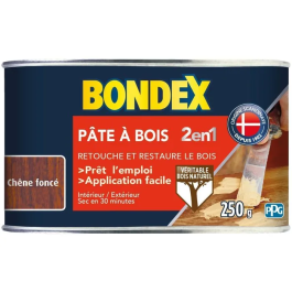 Bondex Masilla para madera roble oscuro 2 en 1 XYL3261544204836 250 g Precio: 24.89000008. SKU: B1CRBKTN5Y
