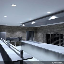 Foco Downlight LED 24W 2.160Lm 6000ºK IP65 Baños/Cocinas 50.000H [SL-DLFS06-24W-CW]