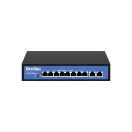 Ernitec Switch de red no gestionado 8 puertos PoE Gigabit RJ45 y 2 puertos Gigabit RJ45, modos VLAN/Extend/Default Precio: 64.6900001. SKU: B1HSFVW3RA