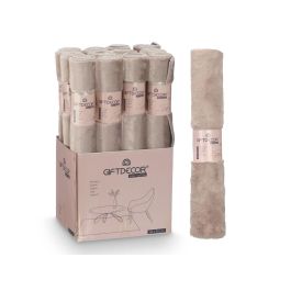 Giftdecor Alfombra Soft de Fieltro 100% Poliéster, Color Beige Oscuro, con 3 cm de Grosor, Medidas 60x90 cm (12 Unidades) Giftdecor Alfombra Soft de Fieltro 100% Poliéster, Color Beige Oscuro, con 3 cm de Grosor, Medidas 60x90 cm (12 Unidades)