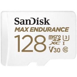 SanDisk Tarjeta MicroSDXC Max Endurance 128GB Clase 10 U3 V30 100MB/s Lectura, 40MB/s Escritura +Adaptador Precio: 47.49999958. SKU: B13GSDBPZW