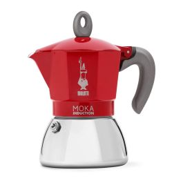 Bialetti Cafetera Italiana Moka Induktion 0.28 L Rojo Acero Inoxidable Aluminio 6 Tazas Precio: 61.49999966. SKU: B1KLDVBVJ6