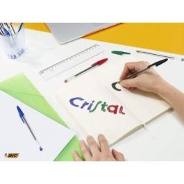 Caja de Bolígrafos de Tinta de Aceite Bic Cristal Original 516345/ 5 unidades/ Negros Caja de Bolígrafos de Tinta de Aceite Bic Cristal Original 516345/ 5 unidades/ Negros