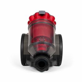Livoo DOH136R Aspiradora multiciclónica sin bolsa 700W 3L Filtro lavable 16 kPa 78 dB Rojo/Gris