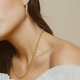 Pendientes Mujer 24KAE 42444Y Metal Dorado
