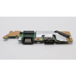 Lenovo I/O interface printed circuit board designed for Lenovo V15 G4 AMN (82YU) laptops, facilitating input/output operations. Lenovo I/O interface printed circuit board designed for Lenovo V15 G4 AMN (82YU) laptops, facilitating input/output operations.