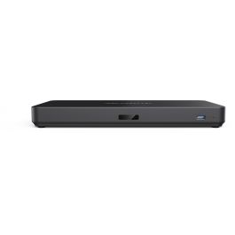 Yealink AVHub Negro, concentrador audiovisual con puertos RJ-45, USB 3.2 Gen 1 Tipo B/A y entradas/salidas de línea 6.3mm/RCA