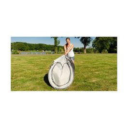 Coleman Galiano 4 FastPitch Pop Up - Tienda desplegable para 4 personas, Impermeable, Resistente a la intemperie, Color Verde y Gris