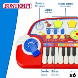 Piano Electrónico Bontempi 38 x 18 x 17 cm (6 Unidades) Piano Electrónico Bontempi 38 x 18 x 17 cm (6 Unidades)